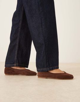 Raid RAID Maryana ballet flats in brown suedette