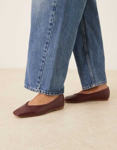 Raid RAID Maryana ballet flats in burgundy-Red
