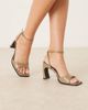 Raid RAID Novie heeled sandals in olive-Green - 4