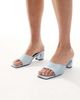 Raid RAID Saanvi block heeled mules in baby blue - 1