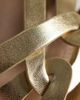 Raid RAID Toffee flat sandal slides in gold - 3