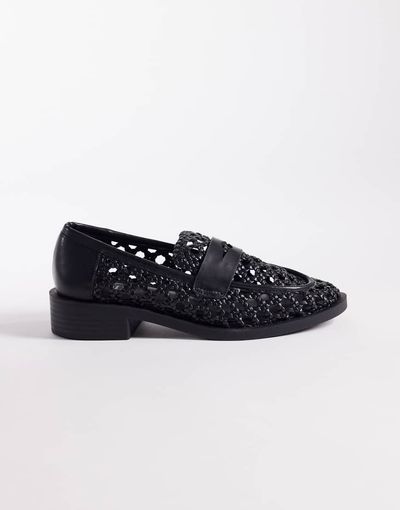 Raid RAID Uliana woven loafers in black