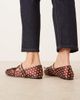 Raid RAID Varley ballet flats in brown polka dot - 2