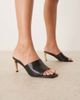 Raid RAID Vera heeled mules in black - 3