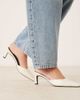 Raid Wide Fit RAID Wide Fit Alya heeled mules in off white - 1