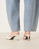Raid Wide Fit RAID Wide Fit Alya heeled mules in off white - 3