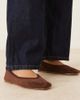 Raid Wide Fit RAID Wide Fit Maryana ballet flats in brown suedette - 1