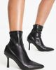 Raid Wide Fit RAID Wide Fit Renata stiletto heel ankle boots in black - 1