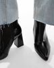 Raid Wide Fit RAID Wide Fit Tetlee block heel ankle boots in black patent - 2