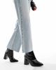 Raid Wide Fit RAID Wide Fit Tetlee block heel ankle boots in black patent - 3