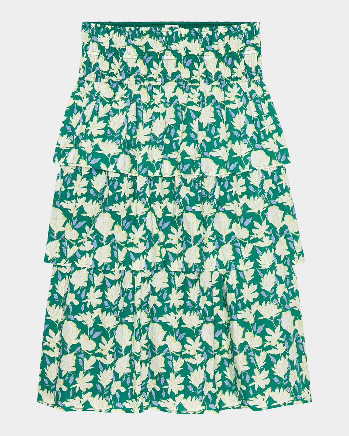 Rails Belle Floral Tiered Midi Skirt