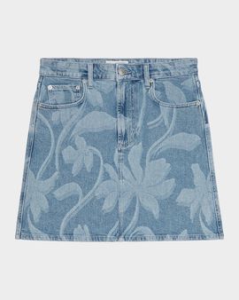 Rails Burbank Floral Denim Mini Skirt