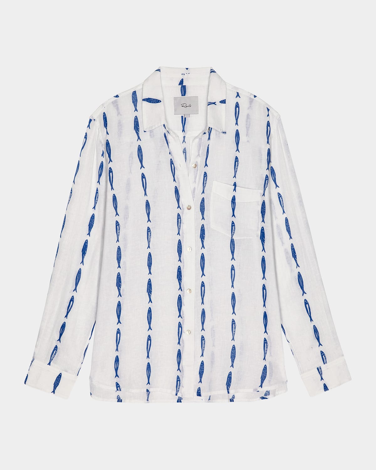 Rails Charli Printed Linen Shirt