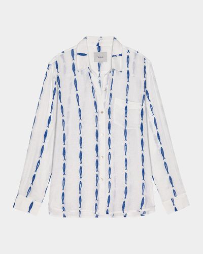 Rails Charli Printed Linen Shirt