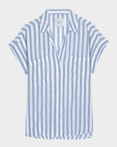 Rails Cito Stripe Short-Sleeve Shirt