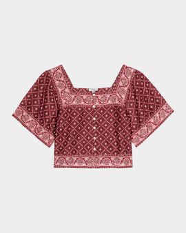 Rails Ellen Printed Crop Top