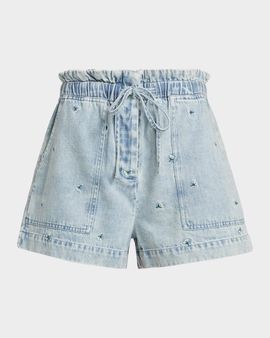 Rails Foster Embroidered Shorts