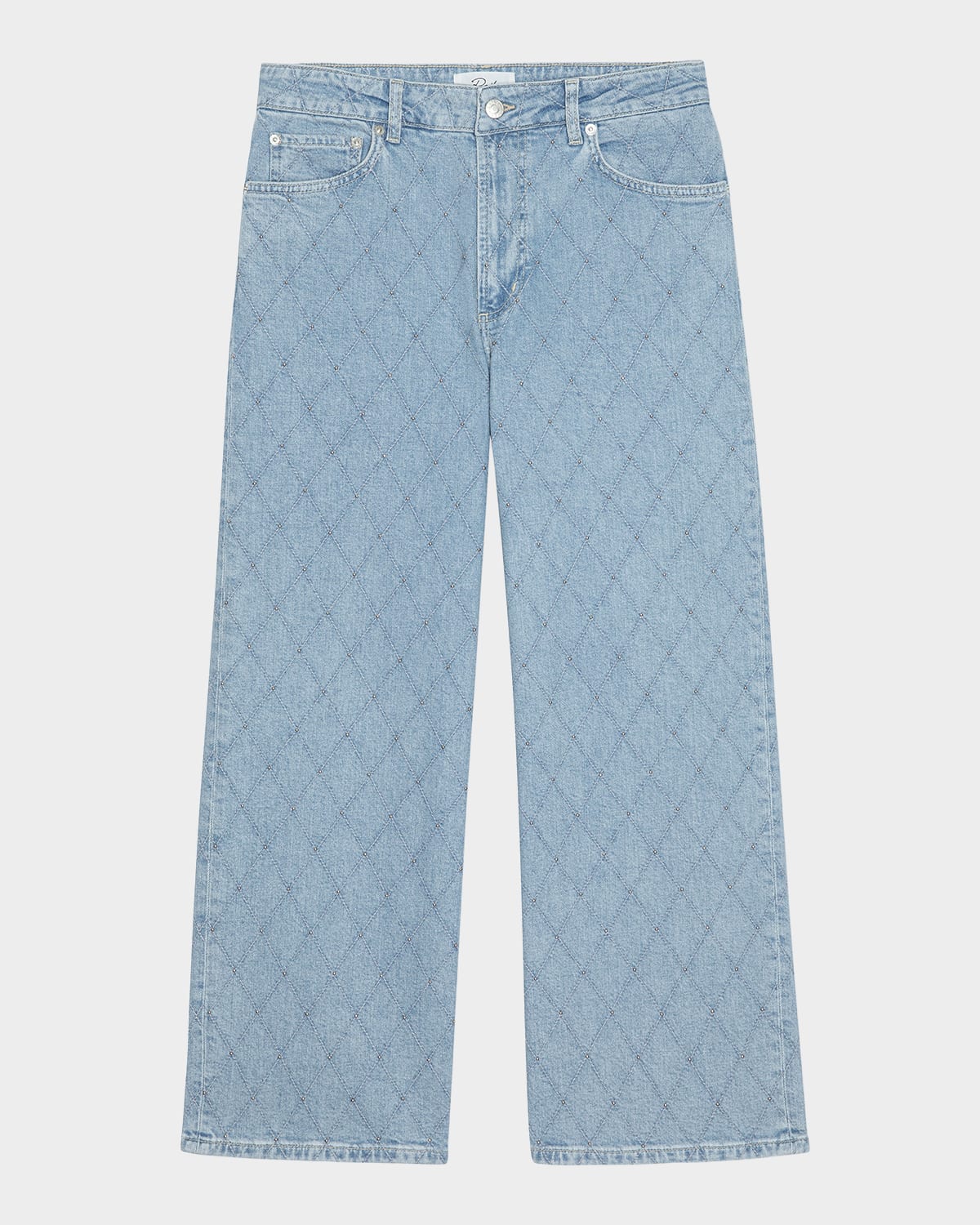 Rails Getty Lattice Crop Jeans