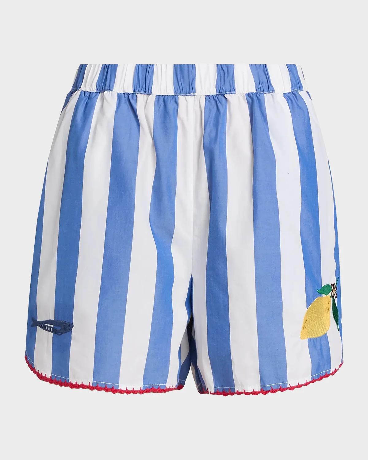 Rails Giadzy x Rails Cam Embroidered Shorts