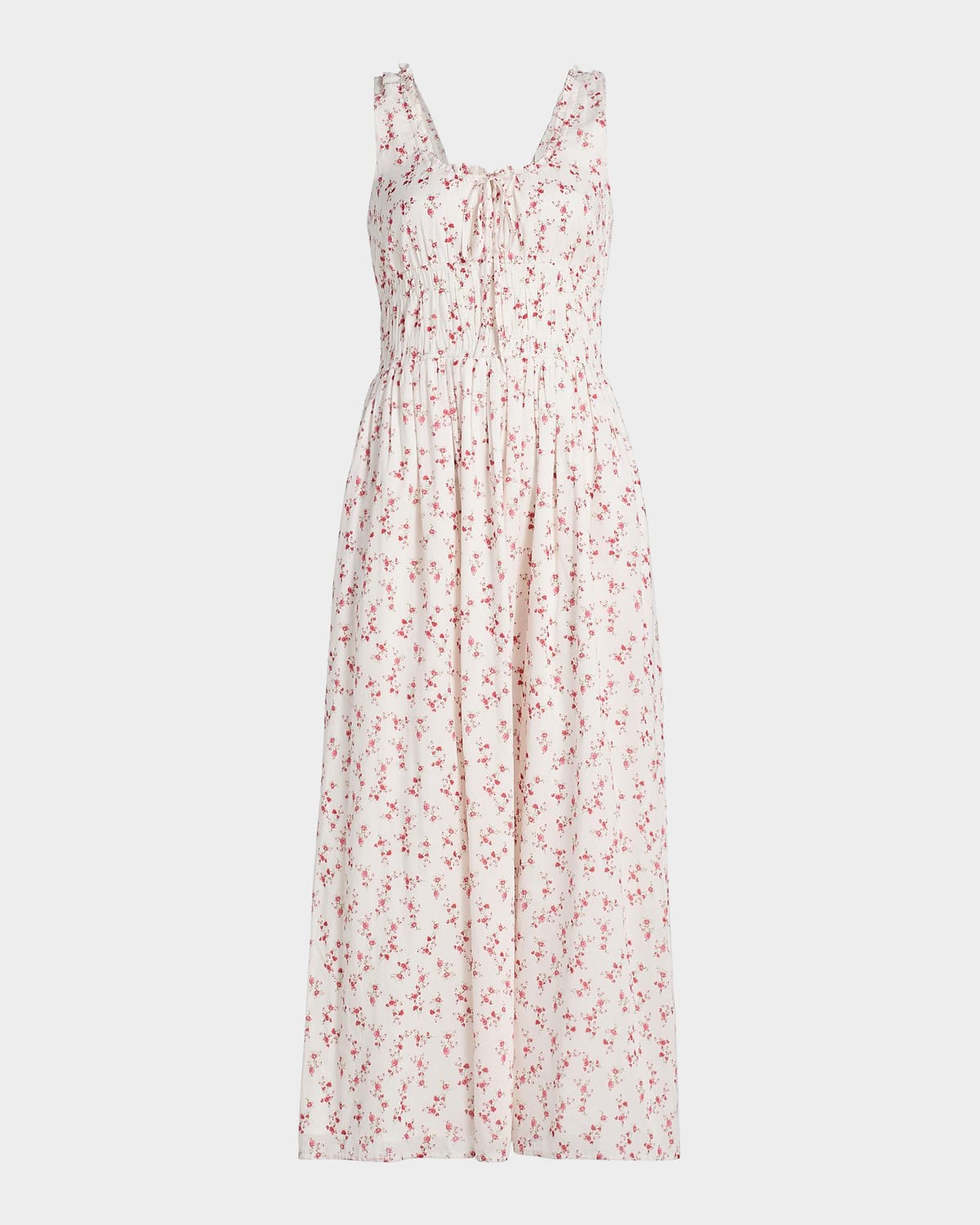 Rails Jordie Floral Cotton A-Line Midi Dress