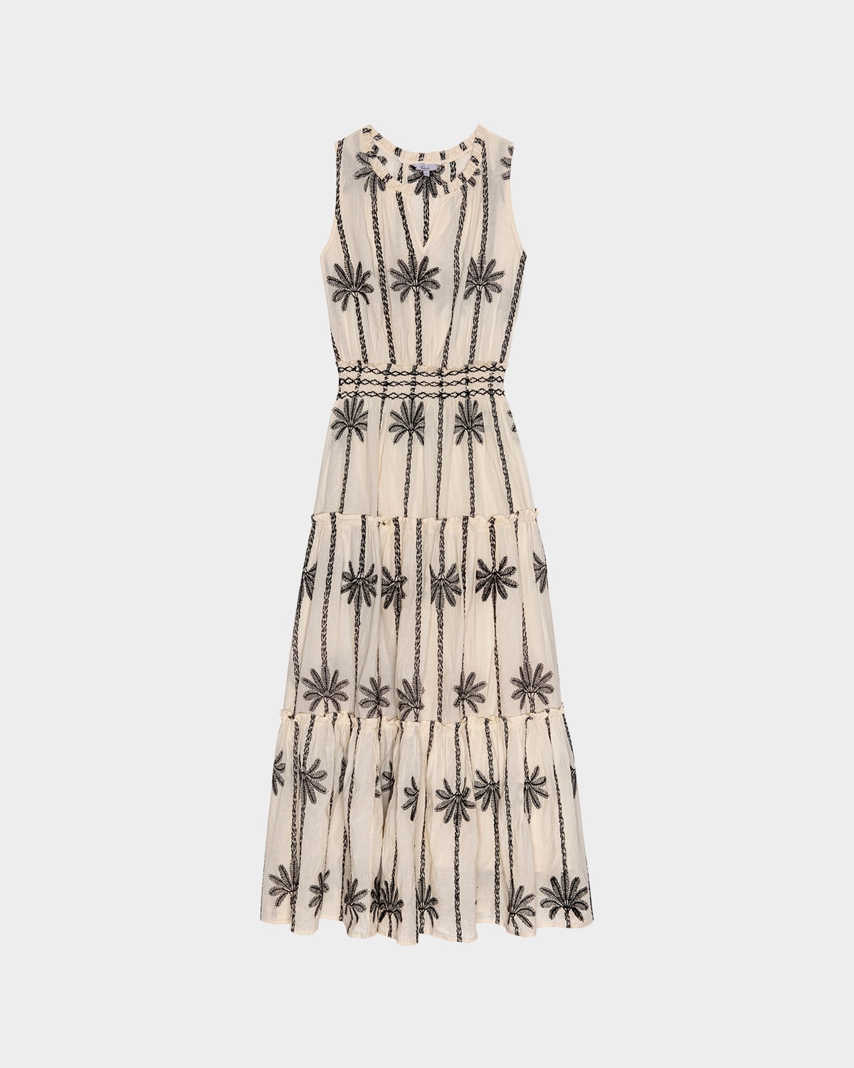 Rails Loulou Embroidered Cotton Maxi Dress