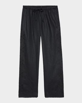 Rails Mirina Embroidered Linen Pants