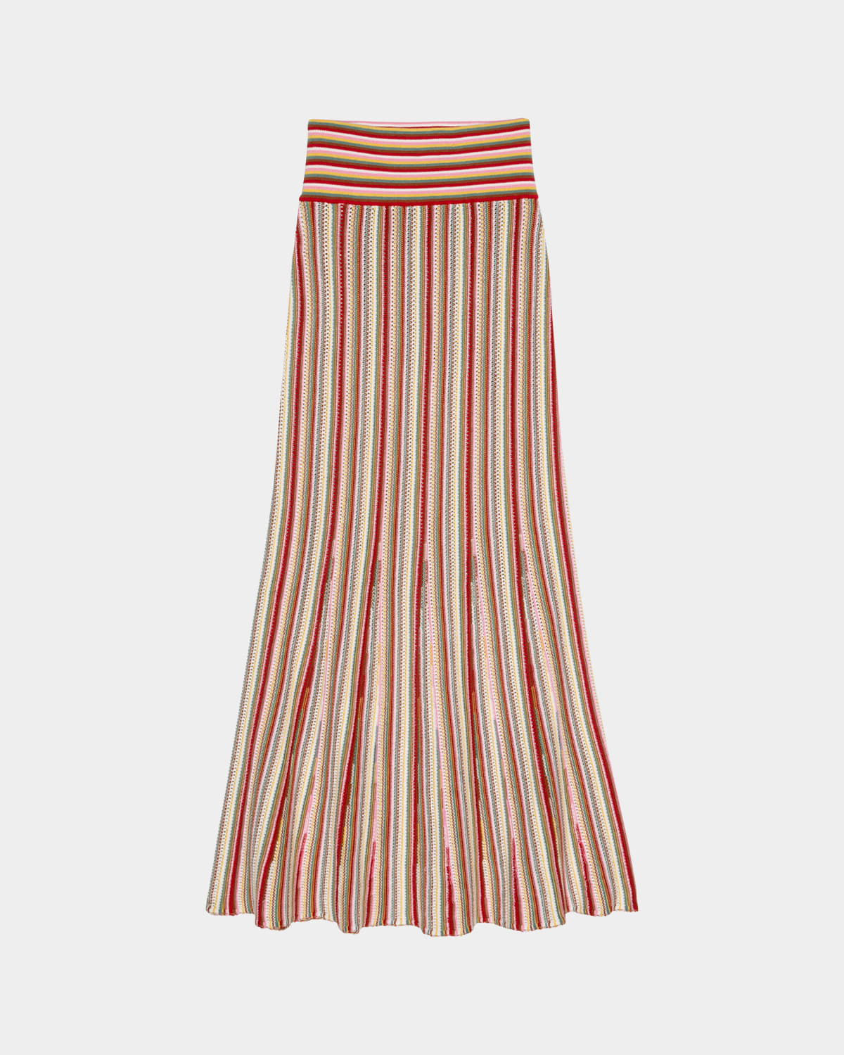 Rails Nari Stripe Crochet Maxi Skirt