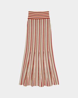 Rails Nari Stripe Crochet Maxi Skirt