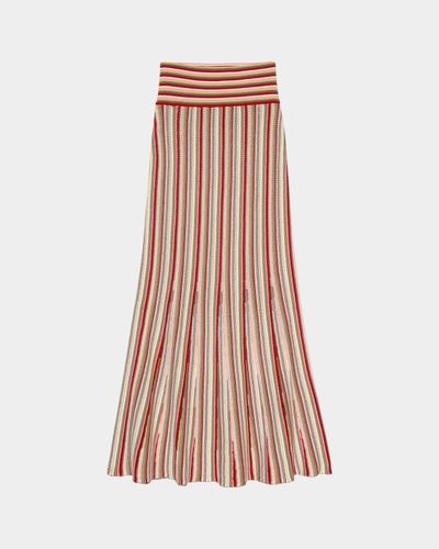 Rails Nari Stripe Crochet Maxi Skirt