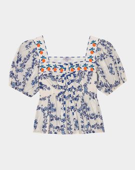 Rails Presley Printed Cotton Top