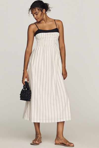Rails Primrose Cotton Peekaboo Midi Dress