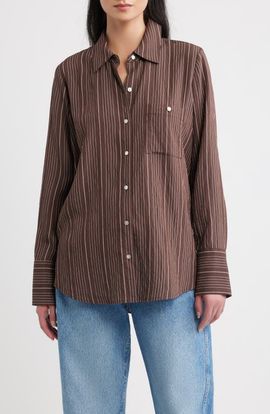 Rails Rails Beck Striped Button-Front Shirt