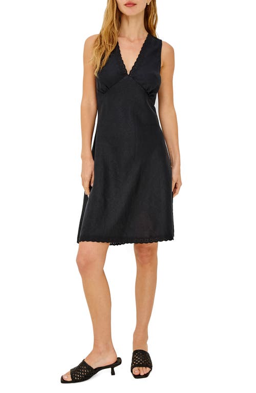 Rails Rails Bex Embroidered Detail Linen Dress