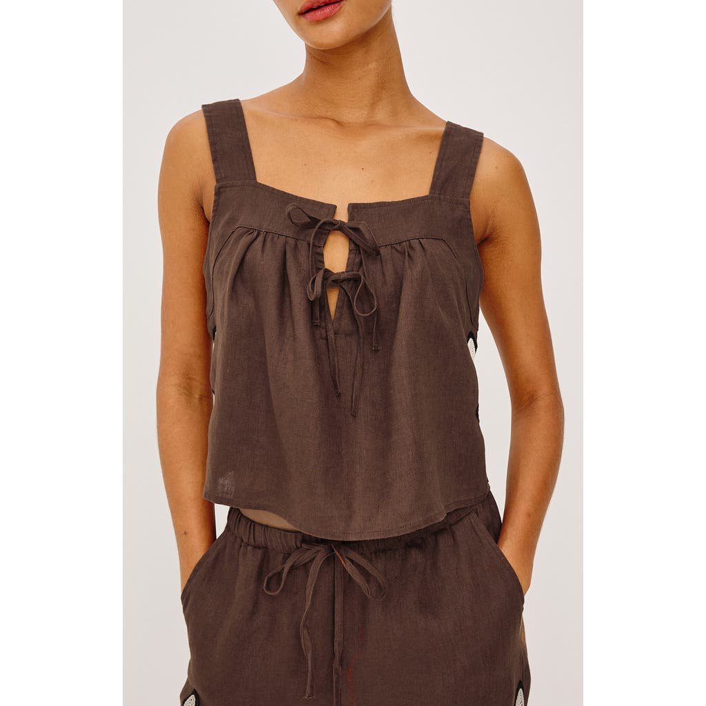 Rails Rails Calais Embroidered Crop Tank