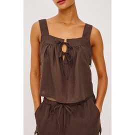 Rails Rails Calais Embroidered Crop Tank
