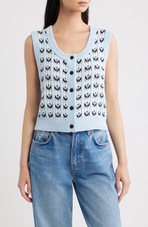 Rails Rails Chance Fair Isle Sleeveless Cardigan