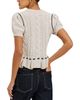 Rails Rails Chandi Cable Knit Ruffle Hem Sweater - 3