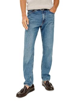Rails Rails Clayton Relaxed Fit Whiskered 32 Jeans in Heritage Indigo