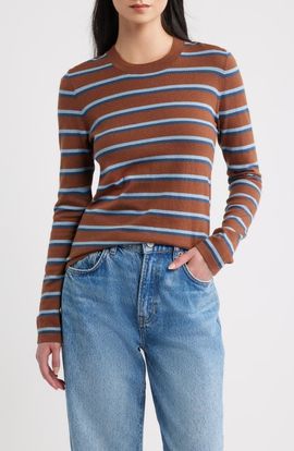 Rails Rails Davie Cotton & Cashmere Stripe Sweater