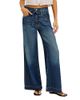 Rails Rails Dover High Rise Wide Leg Jeans in Boondocks - 1