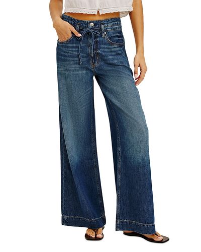 Rails Rails Dover High Rise Wide Leg Jeans in Boondocks