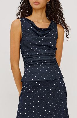 Rails Rails Fete Cowl Neck Tank