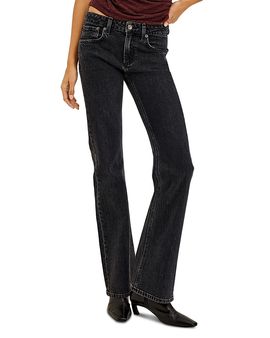 Rails Rails Fremont Cotton Stretch Low Rise Jeans in Blackjack