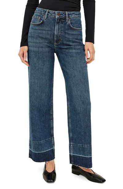 Rails Rails Getty Crop High Waist Wide Leg Jeans