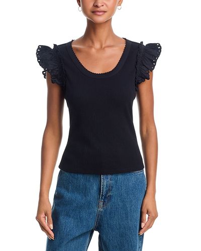 Rails Rails Giovanna Ruffle Sleeve Top