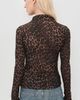 RAILS RAILS Joelle Mesh Top Brown Nala Calf Hair - 3