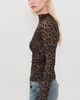 RAILS RAILS Joelle Mesh Top Brown Nala Calf Hair - 4