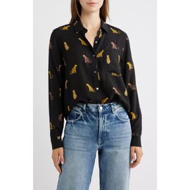 Rails Rails Josephine Wild Cats Print Button-Up Shirt