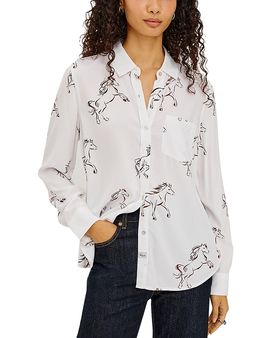 Rails Rails Kathryn Button Front Woven Shirt