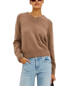 Rails Rails Lidya Cotton, Wool & Cashmere V Neck Sweater